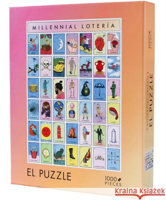 Millennial Lotería: El Puzzle Alfaro, Mike 9781950968480 Blue Star Press - książka