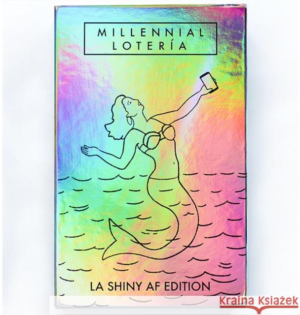 Millennial Loteria: La Shiny AF Edition Mike Alfaro Gerardo Guill 9781950968206 Blue Star Press - książka