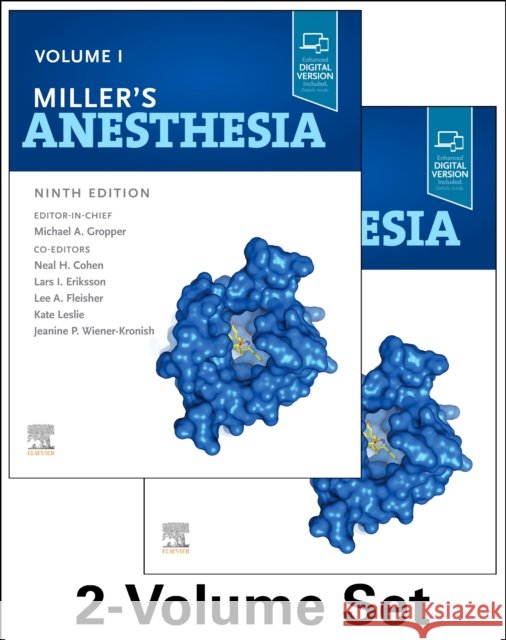 Miller's Anesthesia, 2-Volume Set Michael A. Gropper Lars I. Eriksson Lee A. Fleisher 9780323596046 Elsevier - Health Sciences Division - książka