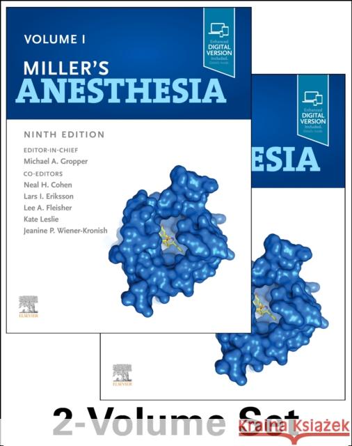 Miller's Anesthesia, 2-Volume Set Michael A. Gropper Lars I. Eriksson Lee A. Fleisher 9780323596046 Elsevier - książka