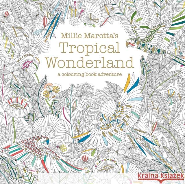 Millie Marotta's Tropical Wonderland: a colouring book adventure Millie Marotta 9781849942850 Batsford - książka