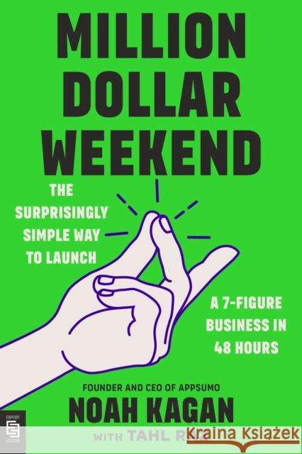 Million Dollar Weekend Noah Kagan 9780593716236  - książka