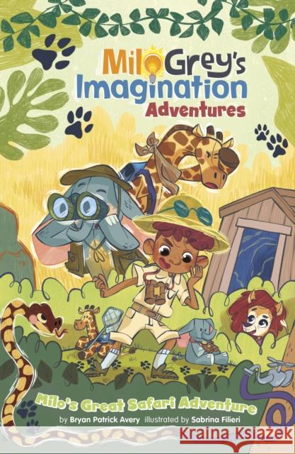 Milo's Great Safari Adventure Bryan Patrick Avery 9781398258839 Capstone Global Library Ltd - książka