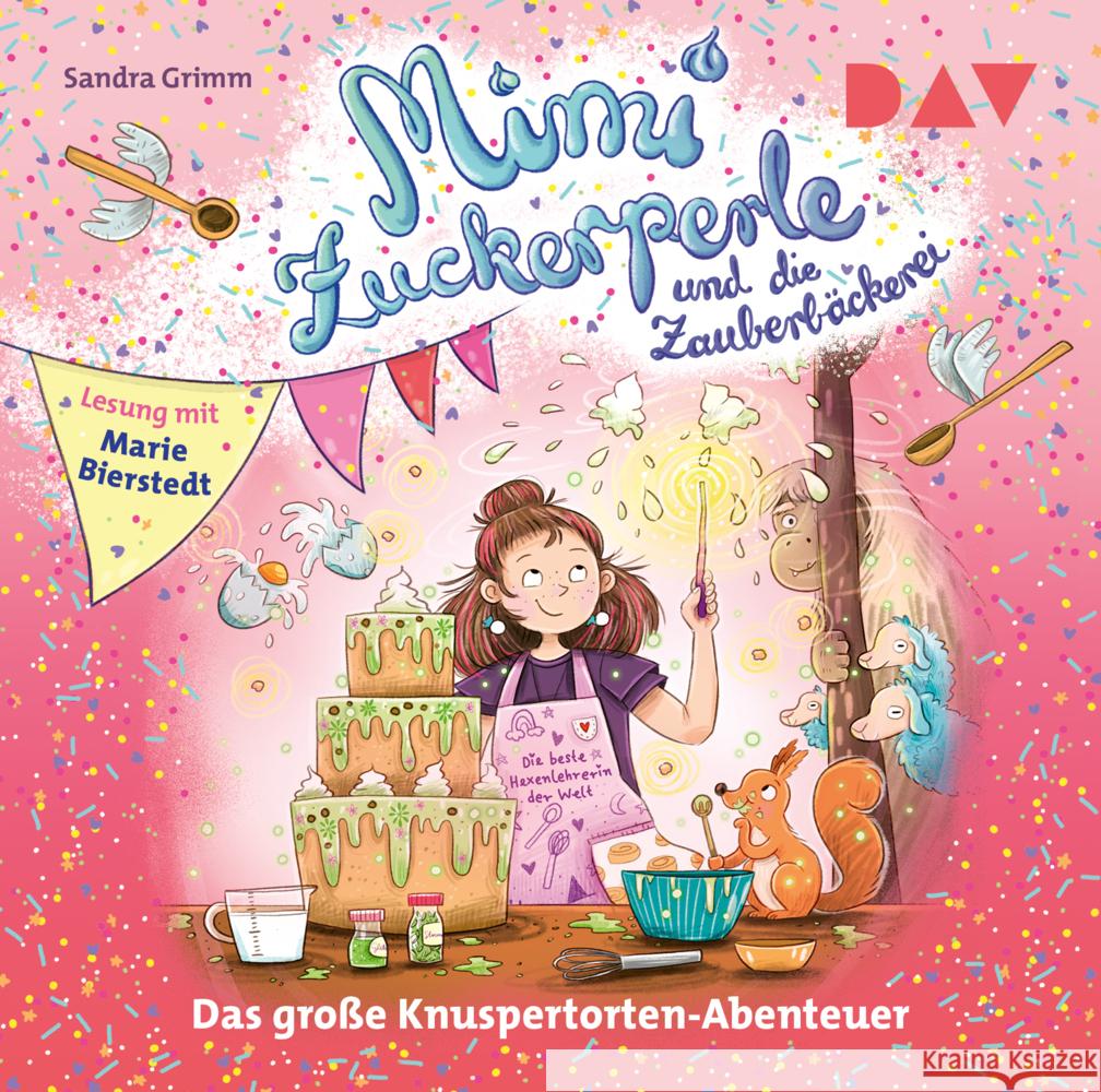 Mimi Zuckerperle und die Zauberbäckerei - Das große Knuspertorten-Abenteuer, 2 Audio-CD Grimm, Sandra 9783742434616 Der Audio Verlag, DAV - książka