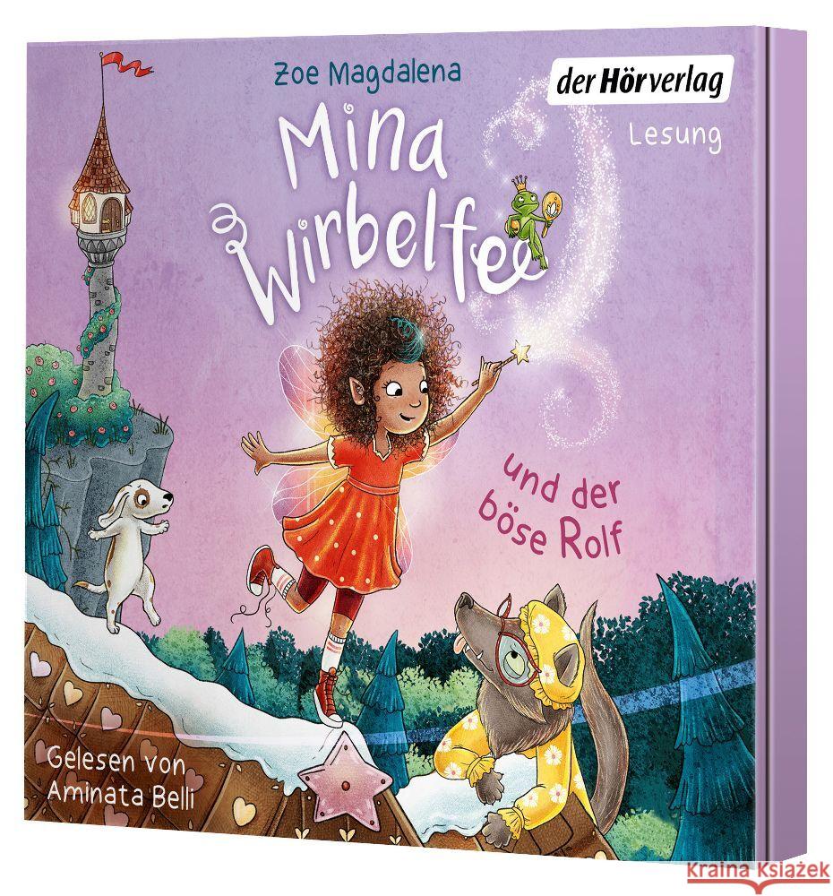 Mina Wirbelfee und der böse Rolf, 1 Audio-CD Magdalena, Zoe 9783844552348 DHV Der HörVerlag - książka