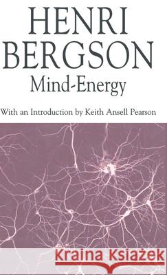 Mind-Energy Henri Bergson 9780230517257  - książka