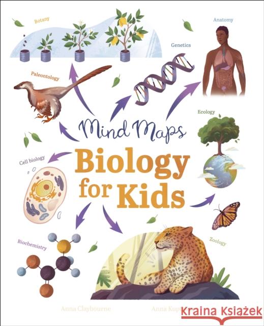 Mind Maps: Biology for Kids Anna Claybourne 9781398828001 Arcturus Publishing Ltd - książka