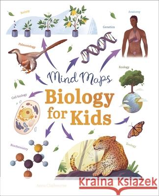 Mind Maps: Biology for Kids Anna Claybourne Anna Kuptsova 9781398844698 Arcturus Editions - książka