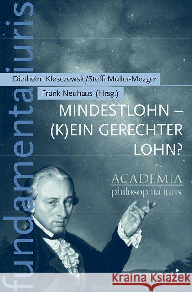 Mindestlohn - (K)Ein Gerechter Lohn? Klesczewski, Diethelm 9783957430960 mentis-Verlag - książka