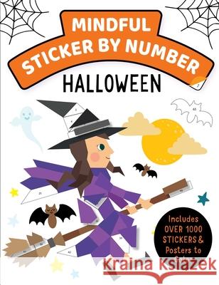 Mindful Sticker by Number: Halloween: (Sticker Books for Kids, Activity Books for Kids, Mindful Books for Kids) Insight Kids 9781647227289 Iseek - książka