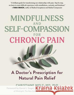 Mindfulness and Self–Compassion for Chronic Pain – A Doctor′s Prescription for Natural Pain Relief Christiane Wolf, Daniel J. Siegel 9798893031089  - książka