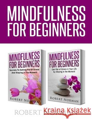 Mindfulness for Beginners: 2 Books in 1! Secrets to Getting Rid of Stress and Staying in the Moment & Get Rid Of Stress In Your Life By Staying I Robert Norman Adam Dubeau Mastermind Sel 9781989655269 Language Learning Books - książka