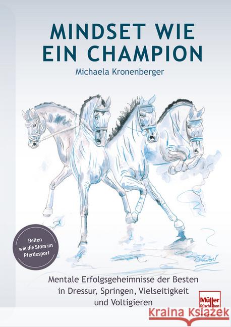 Mindset wie ein Champion Kronenberger, Michaela 9783275023530 Müller Rüschlikon - książka