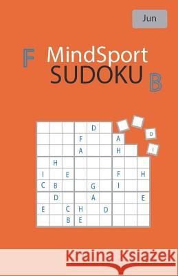 MindSport Sudoku June Cullen, Rhys Michael 9781720635529 Createspace Independent Publishing Platform - książka