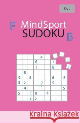 MindSport Sudoku October Cullen, Rhys Michael 9781976552472 Createspace Independent Publishing Platform - książka