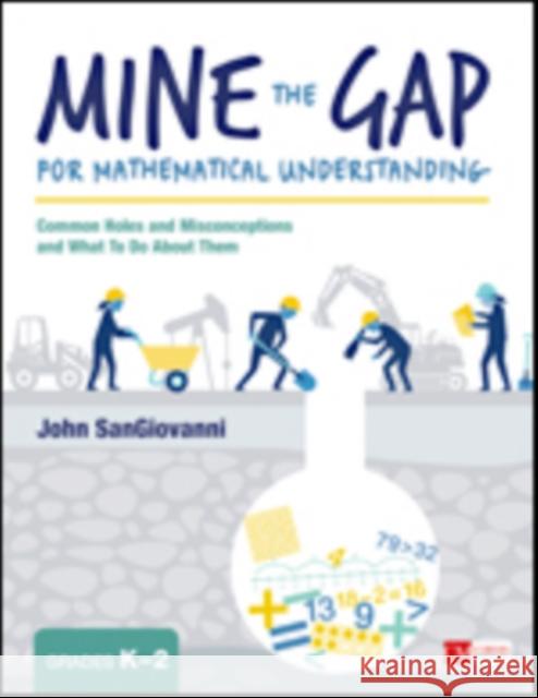Mine the Gap for Mathematical Understanding, Grades K-2: Common Holes and Misconceptions and What to Do about Them John J. Sangiovanni 9781506337685 Corwin Publishers - książka