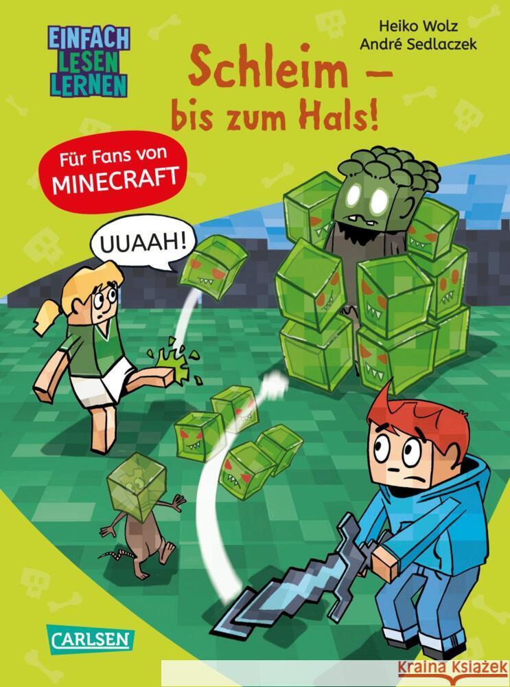 Minecraft 9: Schleim – bis zum Hals! Wolz, Heiko 9783551068699 Carlsen - książka