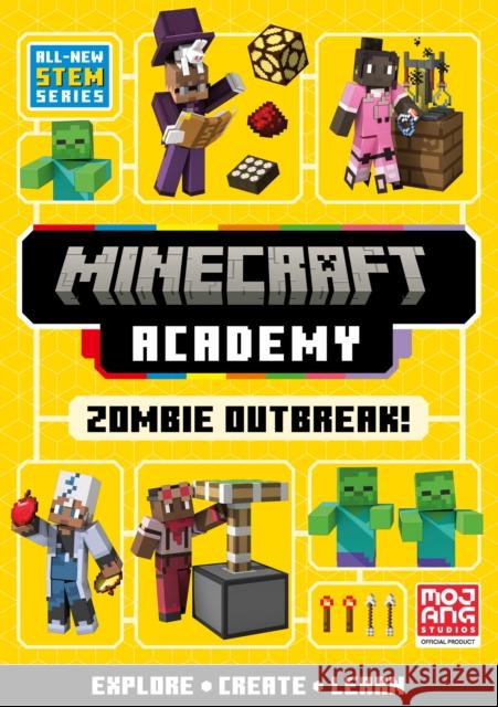 Minecraft Academy Zombie Outbreak Tom Bolton 9780008733070 HarperCollins Publishers - książka