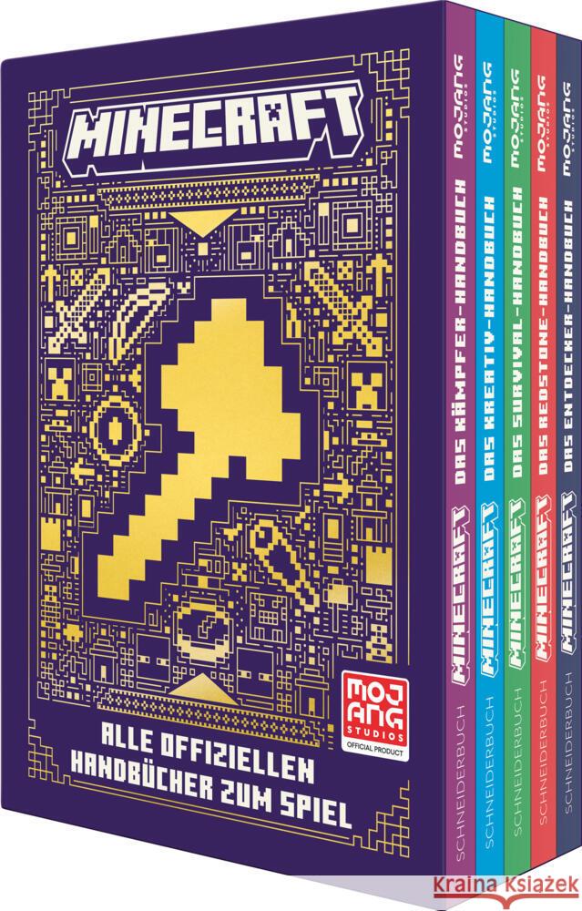Minecraft Alle offiziellen Handbücher zum Spiel Mojang AB, Minecraft 9783505153341 Schneiderbuch - książka
