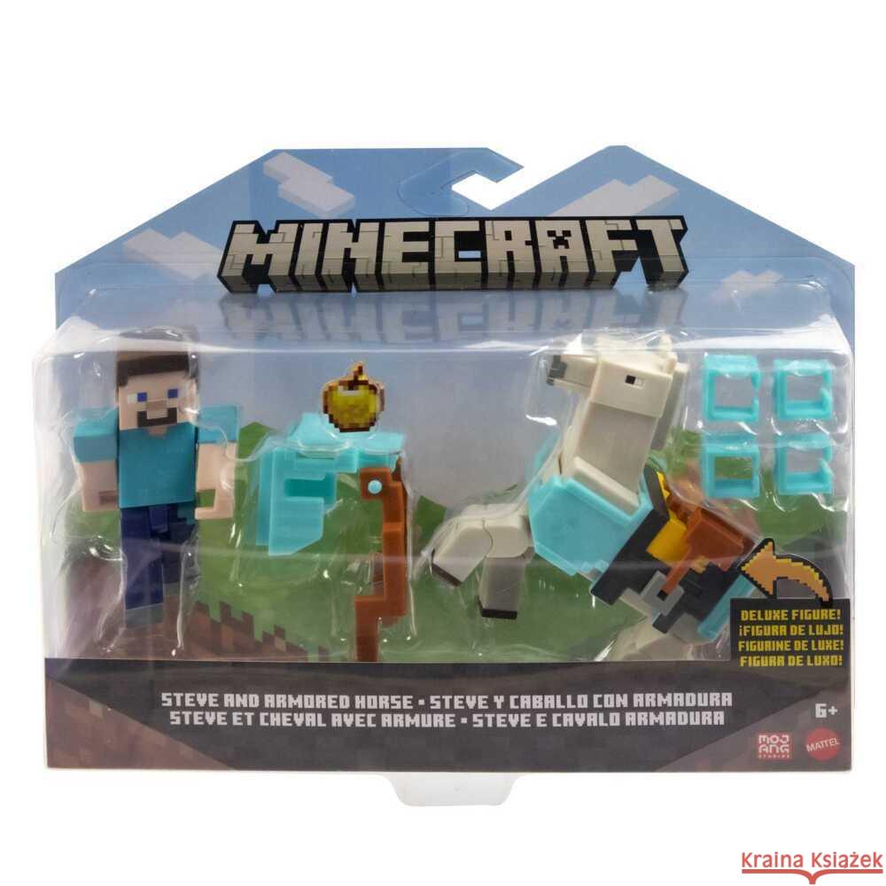 Minecraft Armored Horse and Steve  0194735032068 Mattel - książka