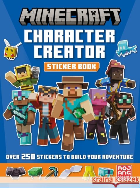 Minecraft Character Creator Sticker Book Mojang AB 9780008615529 HarperCollins Publishers - książka