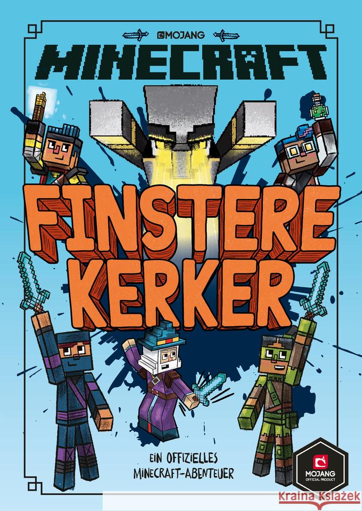 Minecraft Erste Leseabenteuer - Finstere Kerker Minecraft 9783505144127 Schneiderbuch - książka