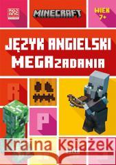 Minecraft. Język angielski. Megazadania 7+ praca zbiorowa 9788327671554 Harperkids - książka