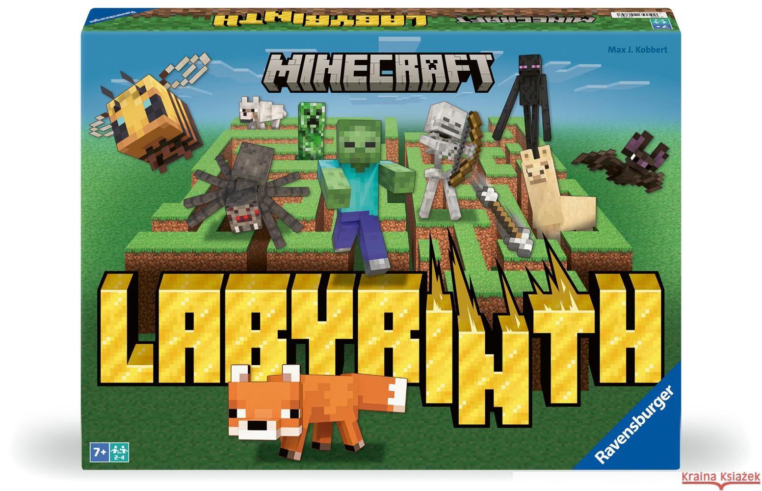 Minecraft Labyrinth Kobbert, Max J. 4005556246847 Ravensburger Verlag - książka
