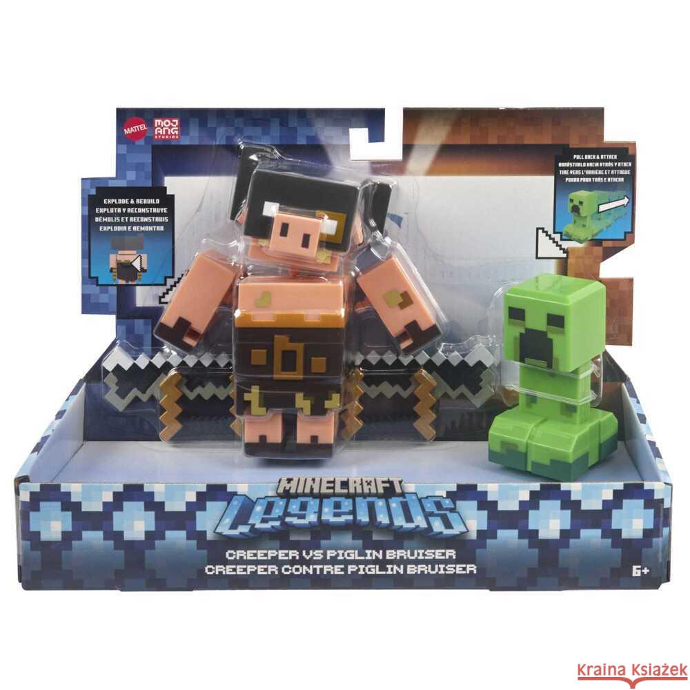 Minecraft Legends Fidget 2er Pack Creeper vs Austin  0887961978766 Mattel - książka