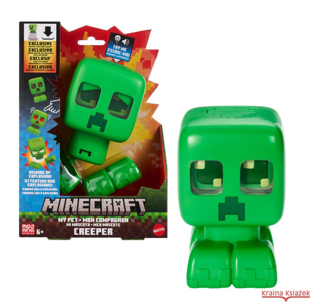 Minecraft My Pet Creeper  0194735324972 Mattel - książka