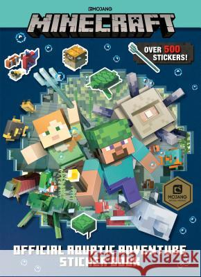 Minecraft Official Aquatic Adventure Sticker Book (Minecraft) Stephanie Milton, Random House 9780593123713 Random House USA Inc - książka