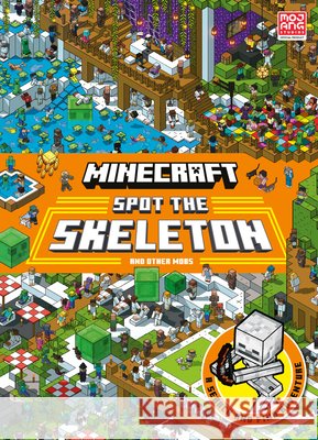 Minecraft Spot the Skeleton Search and Find Mojang AB 9780008729998 HarperCollins Publishers - książka
