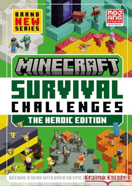 Minecraft Survival Challenges: The Heroic Edition Mojang AB 9780008733209 HarperCollins Publishers - książka