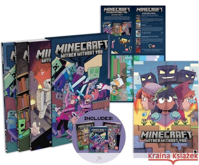 Minecraft: Wither Without You Boxed Set (Graphic Novels) Gudsnuk, Kristen 9781506729008 Dark Horse Comics,U.S. - książka