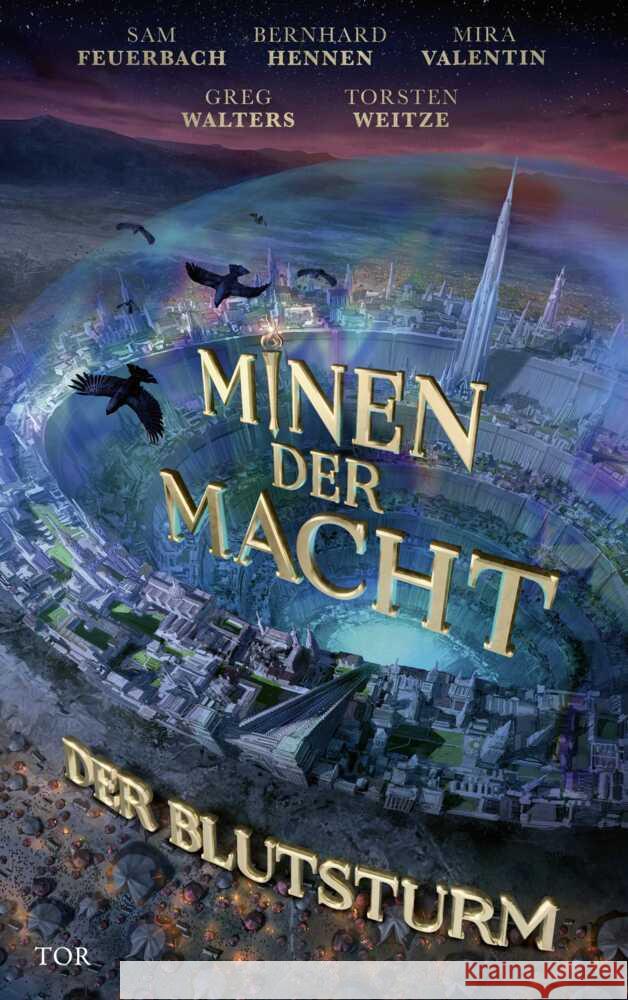 Minen der Macht Hennen, Bernhard, Valentin, Mira, Feuerbach, Sam 9783596711192 FISCHER Tor - książka