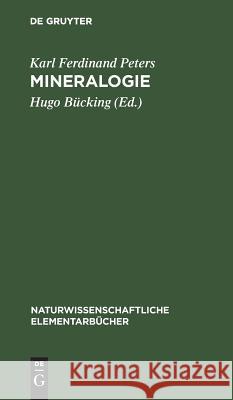 Mineralogie Karl Ferdinand Hugo Peters Bücking, Hugo Bücking 9783111161754 De Gruyter - książka