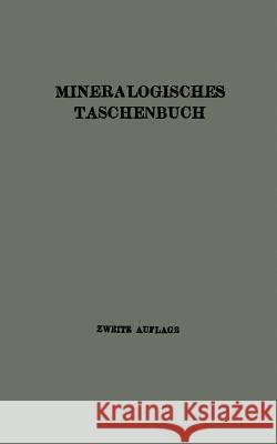 Mineralogisches Taschenbuch Der Wiener Mineralogischen Gesellschaft A. Himmelbauer R. Koechlin A. Marchet 9783709195482 Springer - książka