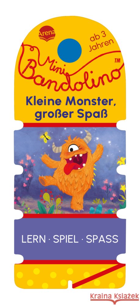 Mini Bandolino. Kleine Monster, großer Spaß Müller, Bärbel 9783401719405 Arena - książka