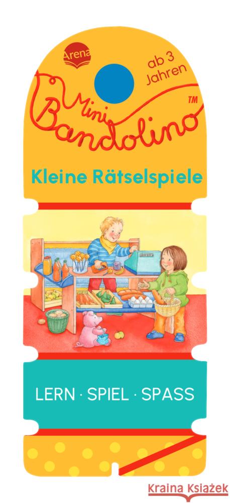 Mini Bandolino. Kleine Rätselspiele Morton, Christine 9783401720876 Arena - książka