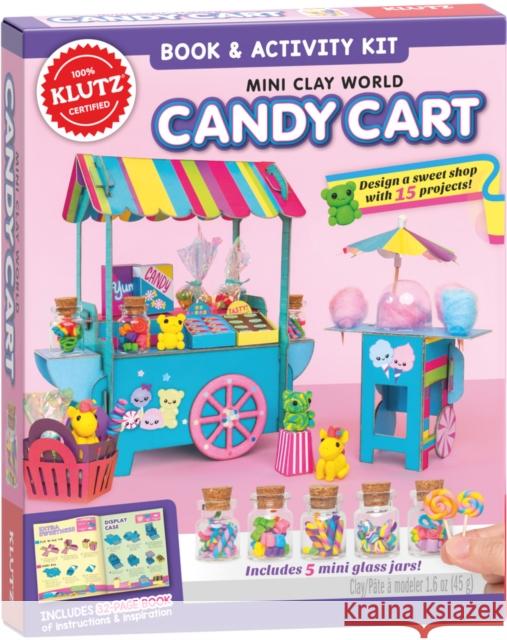 Mini Clay World: Candy Cart (Klutz) Editors of Klutz 9781338775426 Scholastic US - książka