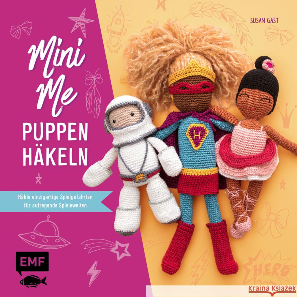 Mini Me Puppen häkeln Gast, Susan 9783745900422 EMF Edition Michael Fischer - książka