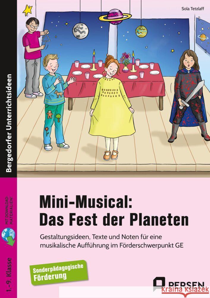 Mini-Musical: Das Fest der Planeten Tetzlaff, Sola 9783403212669 Persen Verlag in der AAP Lehrerwelt - książka