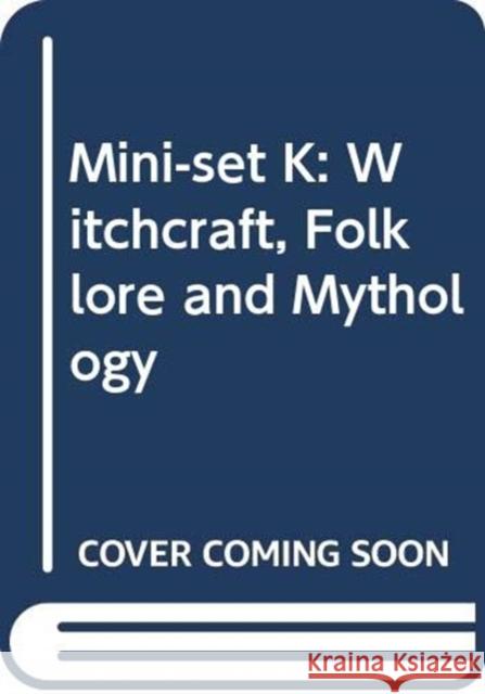 Mini-Set K: Witchcraft, Folklore and Mythology  9780415557108 Routledge - książka