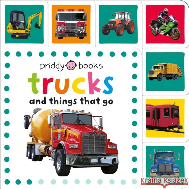 Mini Tab: Trucks & Things That Go Roger Priddy 9780312527488 Priddy Books - książka