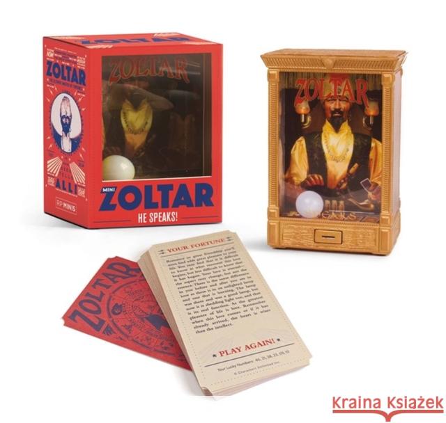 Mini Zoltar: He Speaks! Zoltar 9780762464852 Running Press - książka