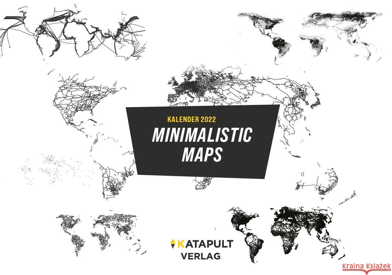 Minimalistic Maps  9783948923242 Katapult, Greifswald - książka