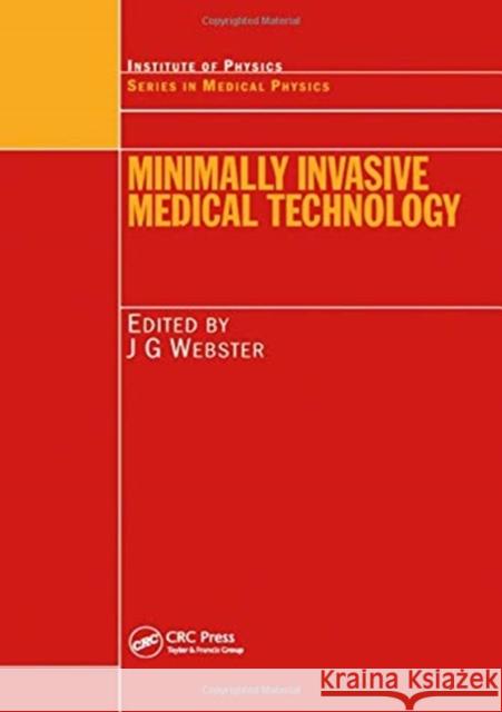 Minimally Invasive Medical Technology  9780367455415 Taylor and Francis - książka