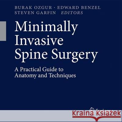 Minimally Invasive Spine Surgery: A Practical Guide to Anatomy and Techniques Ozgur, Burak 9781461407621  - książka