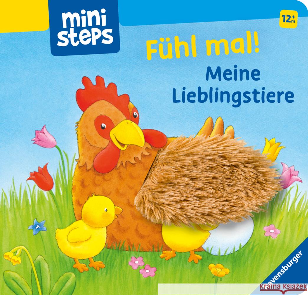 ministeps: Fühl mal! Meine Lieblingstiere Grimm, Sandra 9783473302680 Ravensburger Verlag - książka