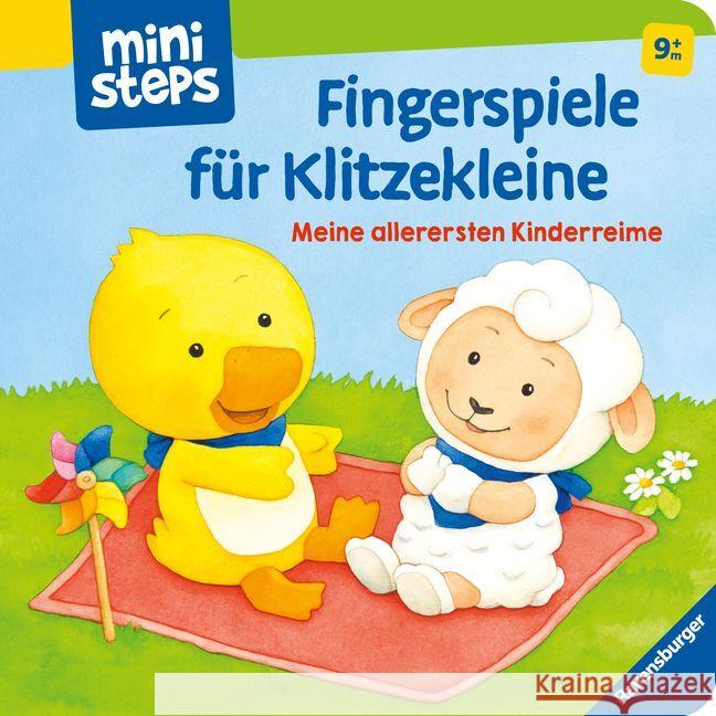 ministeps: Fingerspiele für Klitzekleine Volksgut 9783473302734 Ravensburger Verlag - książka